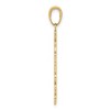Black Bow Jewelry 14k Yellow Gold #1 Grandpa Pendant, 18mm - 2 of 4