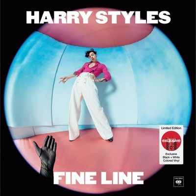 HARRY STYLES: Fine Line Exclusive Limited Edition Black/White Splatter  Vinyl 2LP 194397051612