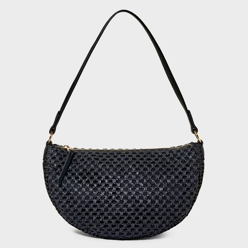 Black shoulder bag target sale