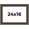 PosterPalooza | Museum Brown Picture Frame - UV Acrylic, Backing Board, Hanging Hardware Included - 2 of 4