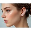 Pompeii3 Platinum 2Ct TW Round Cut Diamond Studs Lab Created - 2 of 4