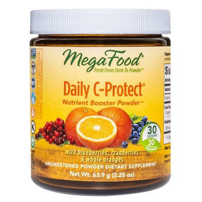 MegaFood Daily C-Protect Nutrient Booster Powder Supplement - 30ct