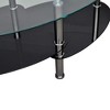 vidaXL Coffee Table with Exclusive Design Black - 2 of 4