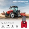 VEVOR Portable Diesel Tank, 116 Gallon Capacity & 10 GPM Flow Rate, Diesel Fuel Tank with 12V Electric Transfer Pump and 13.1ft Rubber Hose, Red - 3 of 4