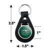 Loyola University Maryland Primary Logo Black Leather Keychain - 2 of 4