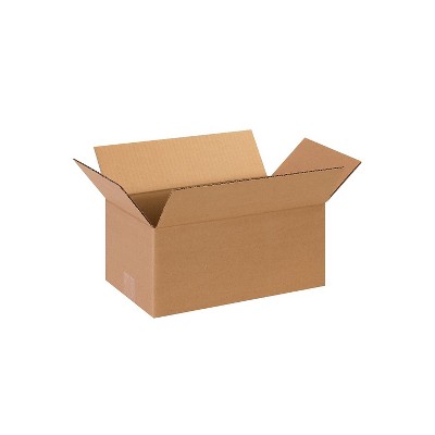 Box Partners Long Corrugated Boxes 12" x 5" x 5" Kraft 25/Bundle 1255