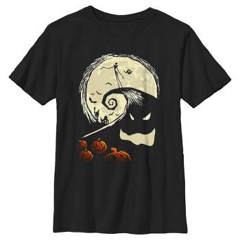 Boy's The Nightmare Before Christmas Spiral Hill Scene T-Shirt