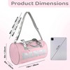 Generic dance Duffle Bags for Dancers, Girls, Teens, and Student Athletes, - 4 of 4