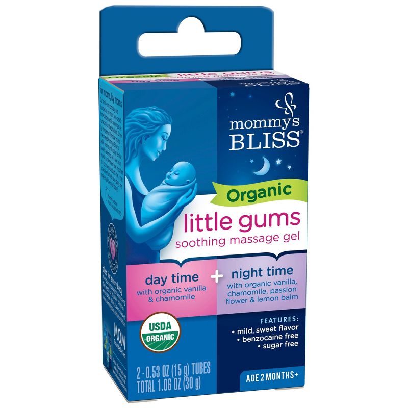 Mommy&#39;s Bliss Organic Little Gums Soothing Massage Gel Day &#38; Night Combo - 2ct/1.06oz, 5 of 15