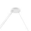 Elan Lighting Walman 1 - Light Chandelier in  White - 2 of 4