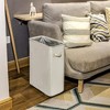 Apex Vanguards Beige Slim Foldable Laundry Basket - 3 of 3