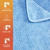 Arkwright Smart Choice Microfiber Cleaning Cloths (12 Pack), 16x16, 49gm - 4 of 4