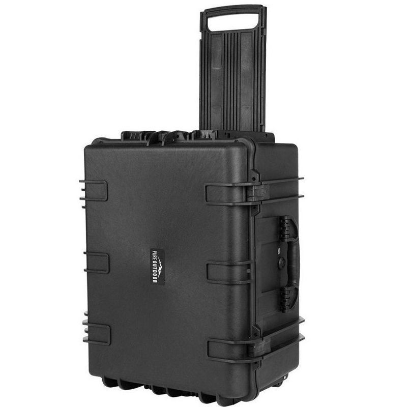 Monoprice Weatherproof Hard Case - 26" x 20" x 14" With Wheels and Customizable Foam, IP67 Level Dust And Water Protection, 2 of 7