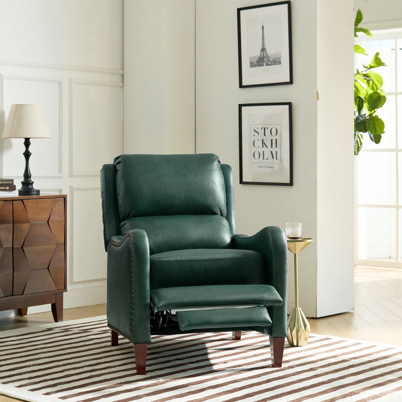 Jade Genuine Leather Cigar Chair Recliner | Karat Home, 3 of 13