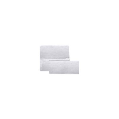 LUX Airline Ticket (3 7/8 x 8 1/2) 250/Pack Silver Metallic (AIR378-M06-250)