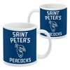 Saint Peters University Peacocks Logo Ceramic Coffee Mug Novelty Gift Mugs for Coffee Tea and Hot Drinks 11oz White - 2 of 4