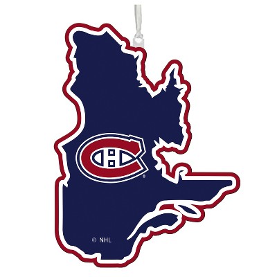 Evergreen Montreal Canadiens State Fan Ornament