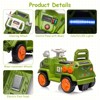 Kids Ride On ATV, Toddler Electric Ride On Car with Rocket Sound, Flash Lights & Music, Easy-Control Training Toy - 2 of 4