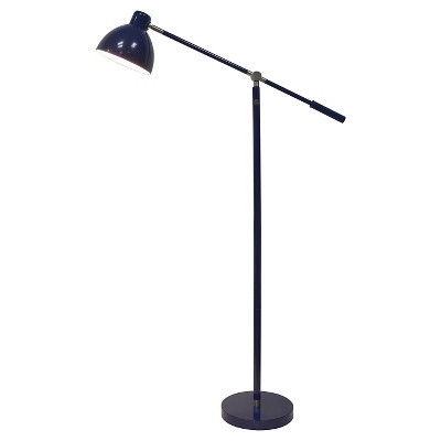 navy tripod lamp