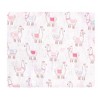 Hudson Baby Infant Girl Cotton Muslin Swaddle Blankets, Llama, One Size - 3 of 4
