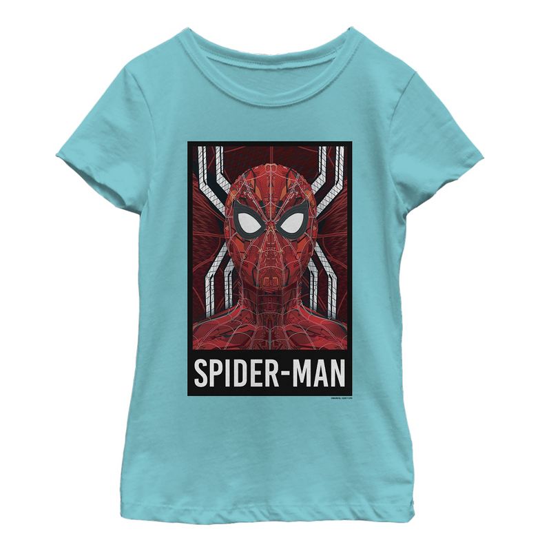 Girl's Marvel Spider-Man: Far From Home Tech Suit T-Shirt, 1 of 4