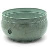 Brass Sonoma Hose Pot - Green - Good Directions: Handmade, No Assembly, 100ft Capacity - 2 of 4