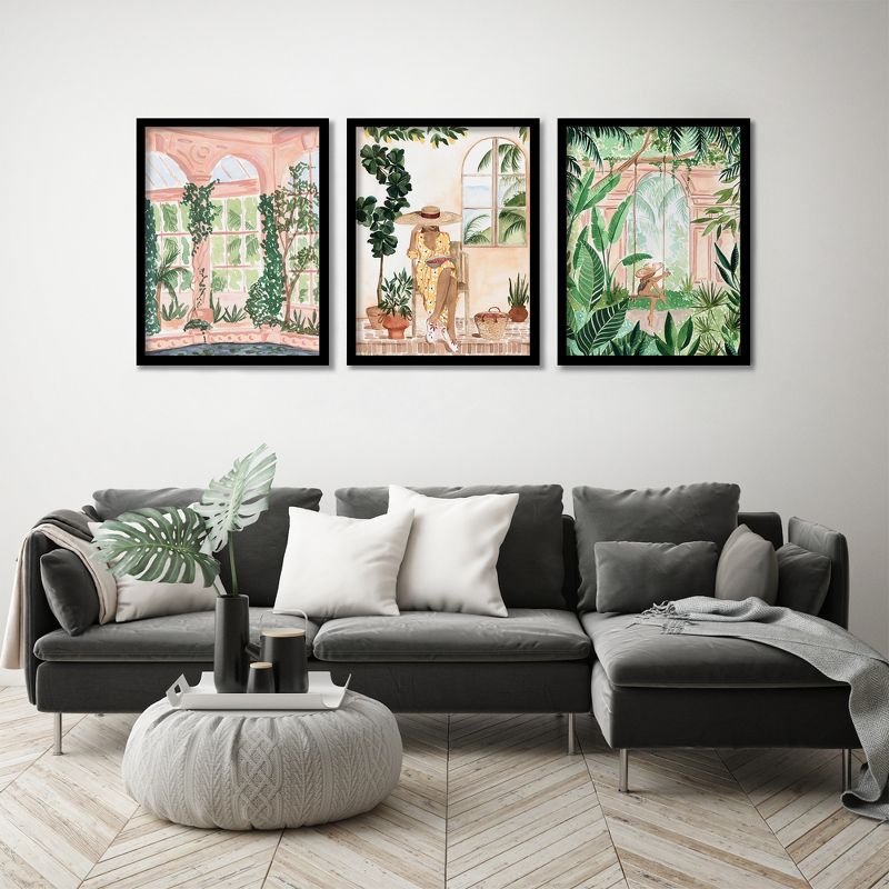 Americanflat Botanical Modern (Set Of 3) Triptych Wall Art Neutral Boho Travels By Sabina Fenn - Set Of 3 Framed Prints, 1 of 7