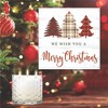 Courtside Market Merry Christmas Plaid Artboard & 13.5oz 3-Wick Candle Set - 2 of 3