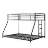 NicBex Triple Full Bunk Bed with Full Length Guardrail,Loft Bed with 2 Built-in Ladders,Modern Bunk Beds,Noise Reduced Bunk Beds for Bedroom - 4 of 4