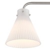 Possini Euro Design Possini Euro Cielo 24" Wide Brushed Nickel 3-Light Bath Light - 2 of 4
