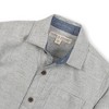 Hope & Henry Boys'  Long Sleeve Plaid Flannel Button Down Shirt with Elbow Patches, Kids - 2 of 3