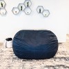 Big Joe Bean Bag Chair with Removeable Cover, Foam Filled, Multiple Sizes and Fabrics, All Ages - 3 of 4