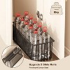 Set of 2 Slide Out Cabinet Organizer Drawers, Heavy Duty Carbon Steel Pull-Out Baskets for Kitchen, Under Sink Storage, Easy Access Sliding Shelves - 3 of 4