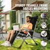 VEVOR Zero Gravity Chair, 33 inch Zero Gravity Recliner Lounge Chair for Indoor and Outdoor, Adjustable Anti Gravity Chair, 500 lbs, Black - 3 of 4