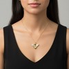 Guili Stunning 14k Gold Plated Cubic Zirconia Wasp Pendant Necklace – Intricate, Sparkling, and Boldly Unique Design - 3 of 3