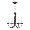Livex Lighting Home Basics 5 - Light Chandelier in  Bronze - 2 of 4