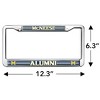 McNeese State Alumni Logo Full Size Standard License Plate Metal Frame - 4 of 4
