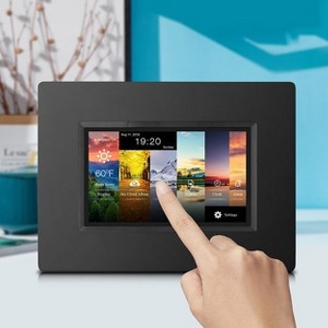 Sungale Alpha Digital 7in Cloud Photo Frame 20GB Cloud Storage with Battery/App Support - 1 of 4