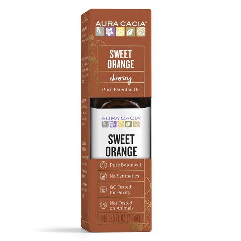 Sweet Orange Essential Oil Single - Aura Cacia : Target