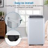 Portable Conditioners 12000 BTU, 3-in-1 Portable Cooler with Sleep, Auto Swing, Dehumidifier & Fan Modes, Display Conditioners,up to 550sq. Ft - 3 of 4
