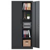 NicBex Lockable File Cabinet with 4 Adjustable Shelves Tall Storage Cabinet Filing Cabinet for Home, Office Organization - 2 of 4