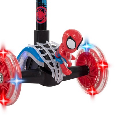 Huffy Spidey and His Amazing Friends 3-Wheel Tilt N Turn Kick Scooter - Blue_1