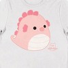 Squishmallows Sheldon Crew Neck Short Sleeve Women's White T-shirt - 2 of 3