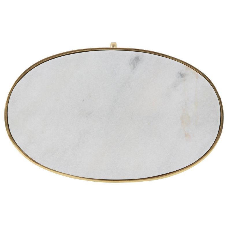 Traditional Marble Accent Table Gold - Olivia &#38; May, 4 of 20
