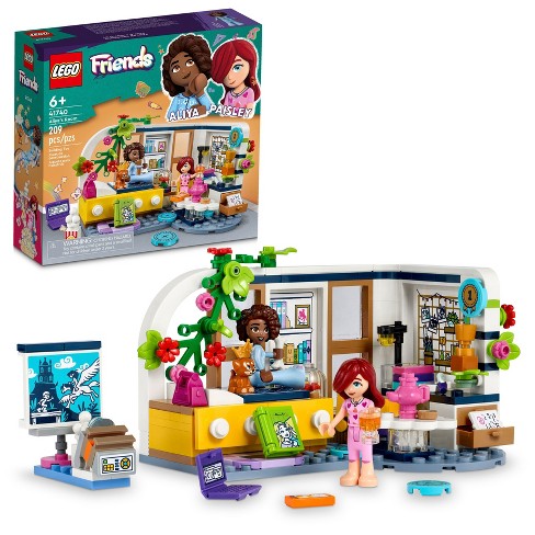 Volgen analyse Geneigd zijn Lego Friends Aliya's Room Mini-doll Sleepover Toy 41740 : Target
