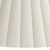 Springcrest Antique White Box Pleat Lamp Shade 6.75x20.75x12.5 (Spider) - 3 of 4
