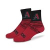 MLB Arizona Diamondbacks Youth Quarter Socks - 2pk: Cushioned Heel & Toe, Team Logo - 2 of 4