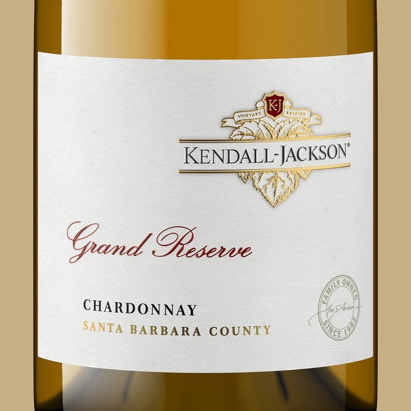 Kendall-Jackson Grand Reserve Chardonnay White Wine - 750ml Bottle, 3 of 8