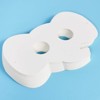 Bright Creations 48-Pack Blank DIY Elephant Paper Mask for Kids Costume Party Arts and Crafts, White 3.8" x 5.9" - 3 of 4