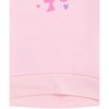 Barbie Girls Fleece Pullover Sweatshirt with Faux Fur Sleeves Toddler - 4 of 4